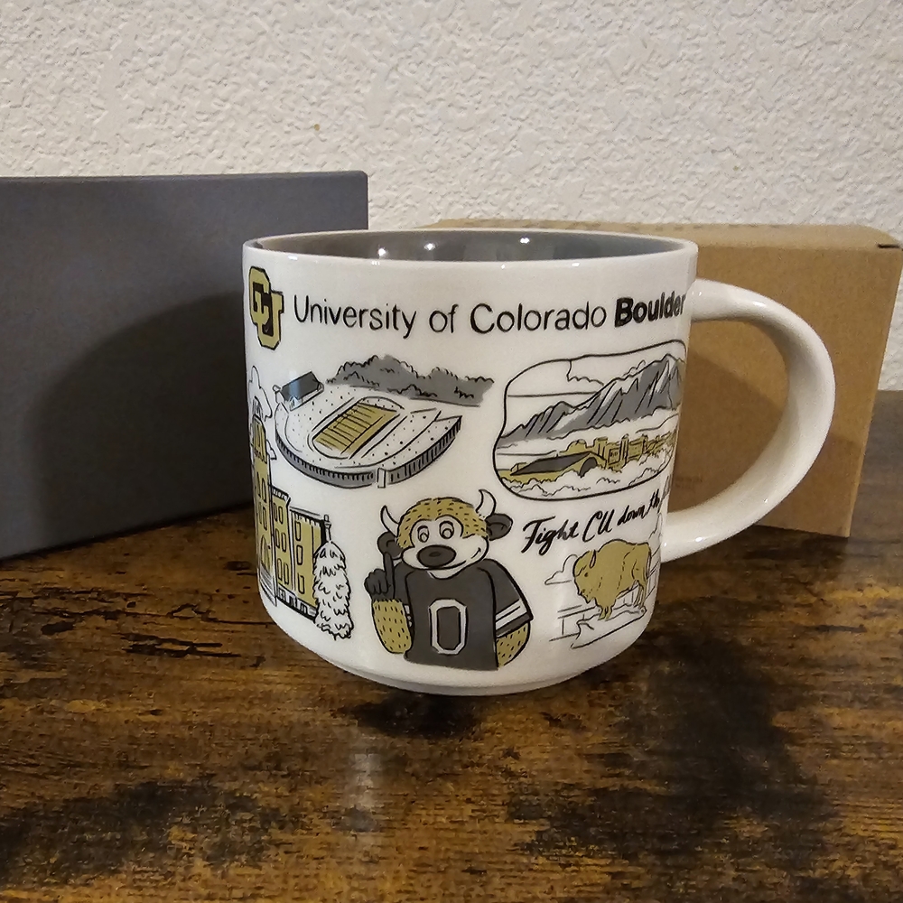 Starbucks Been There Series Campus Collection Mug University Of Colorado Boulder